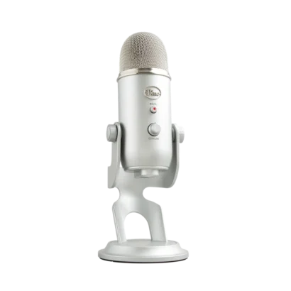 Blue Yeti Microphone From logitech ( Silver)