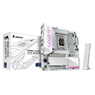 Gigabyte B860M A ELITE WF6E ICE