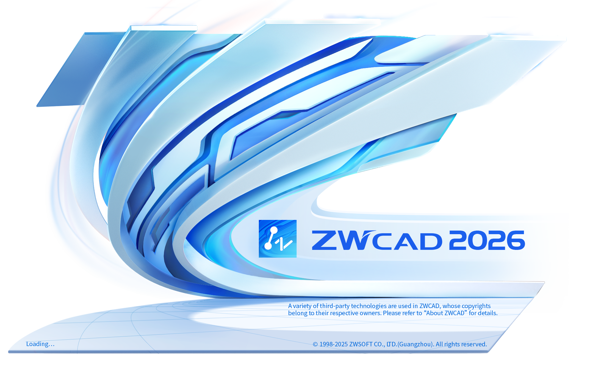 ZWCAD Standard 2026 2D CAD software product image