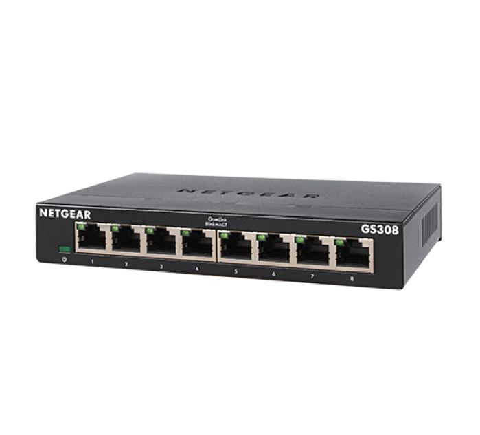 Netgear GS308v3 8 Port Non-Poe Unmanaged Gigabit Switch
