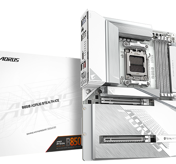 Gigabyte B850 AORUS STEALTH ICE