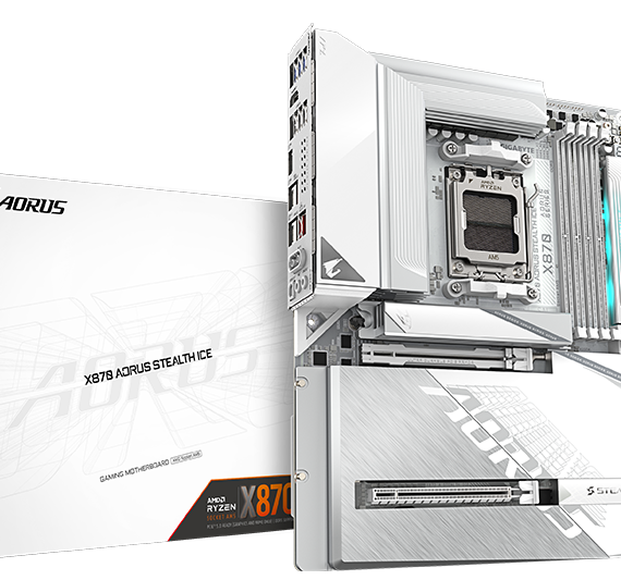 X870 AORUS STEALTH ICE