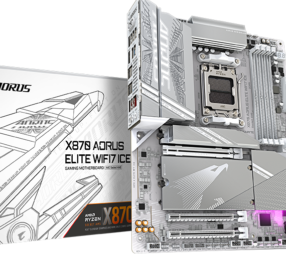 Gigabyte X870 AORUS ELITE WIFI7 ICE