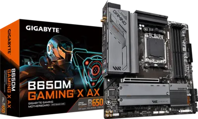 Gigabyte B650M GAMING X AX