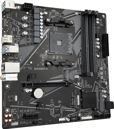 Gigabyte B550M K