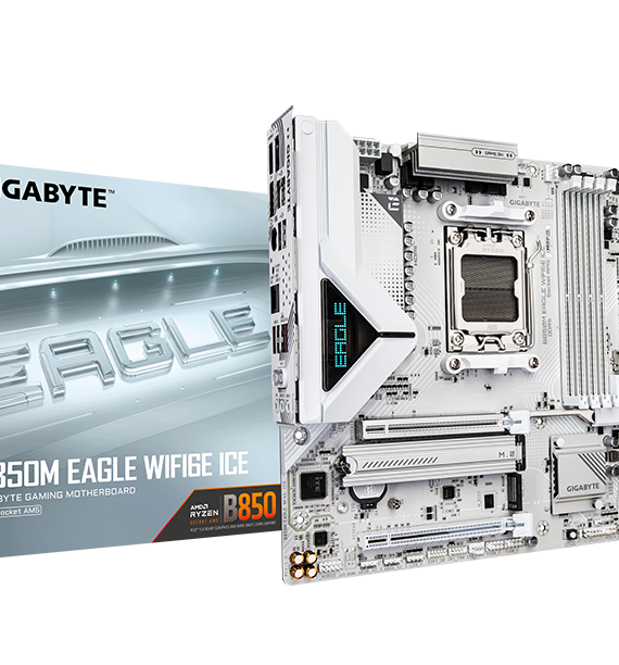 Gigabyte B850M EAGLE WIFI6E ICE