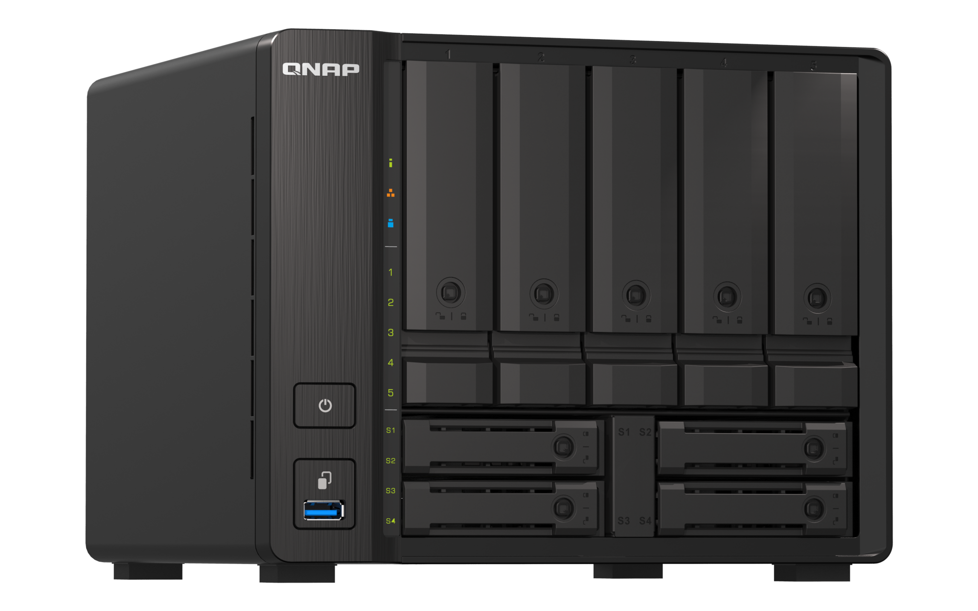 QNAP TS-h973AX-8G 9 Bays Nas Box