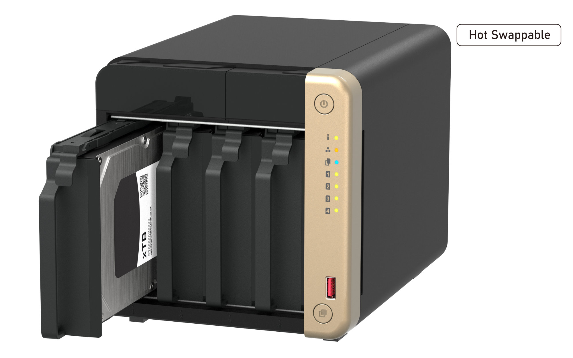 QNAP TS-464-8G 4 Bays Nas Box