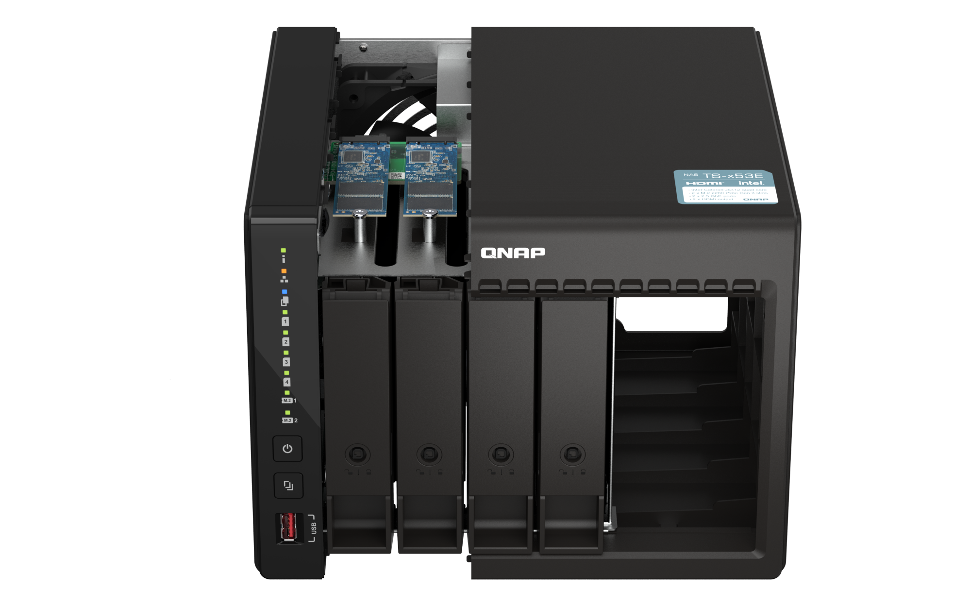 QNAP TS-453E-8G 4 Bays Nas Box