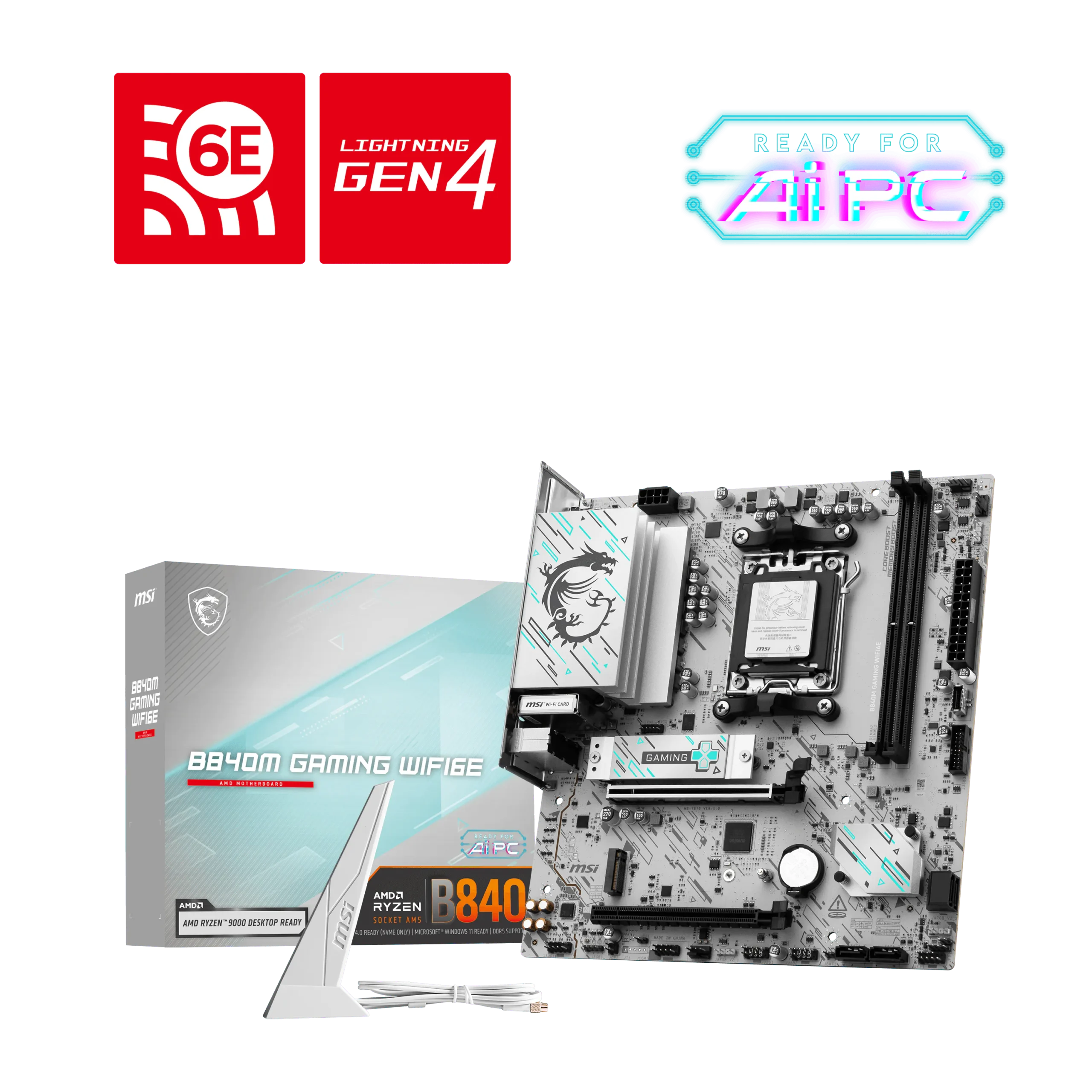 MSI B840M GAMING WIFI6E