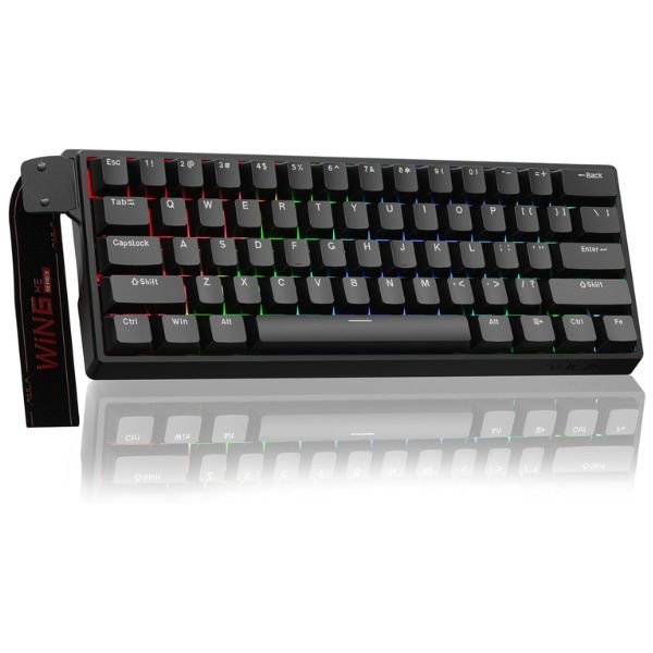 AULA 60% side printed pbt keycap meteor magnetic switch (WIN 60HE)