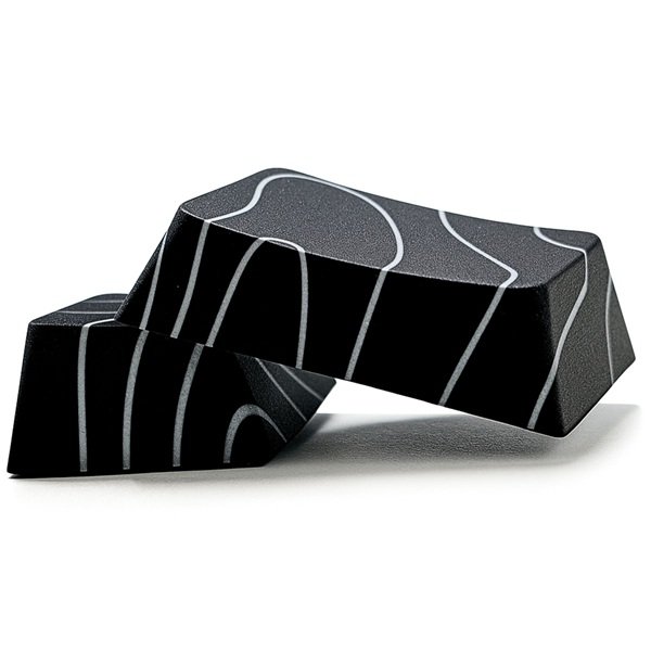 AULA Black Contour Key Cap 80pc