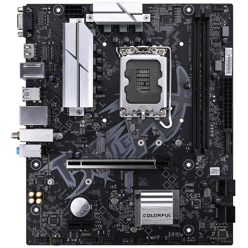 Colorful BATTLE-AX B760M-E WIFI V21 LGA1700 MATX DDR4 M.2 Motherboard