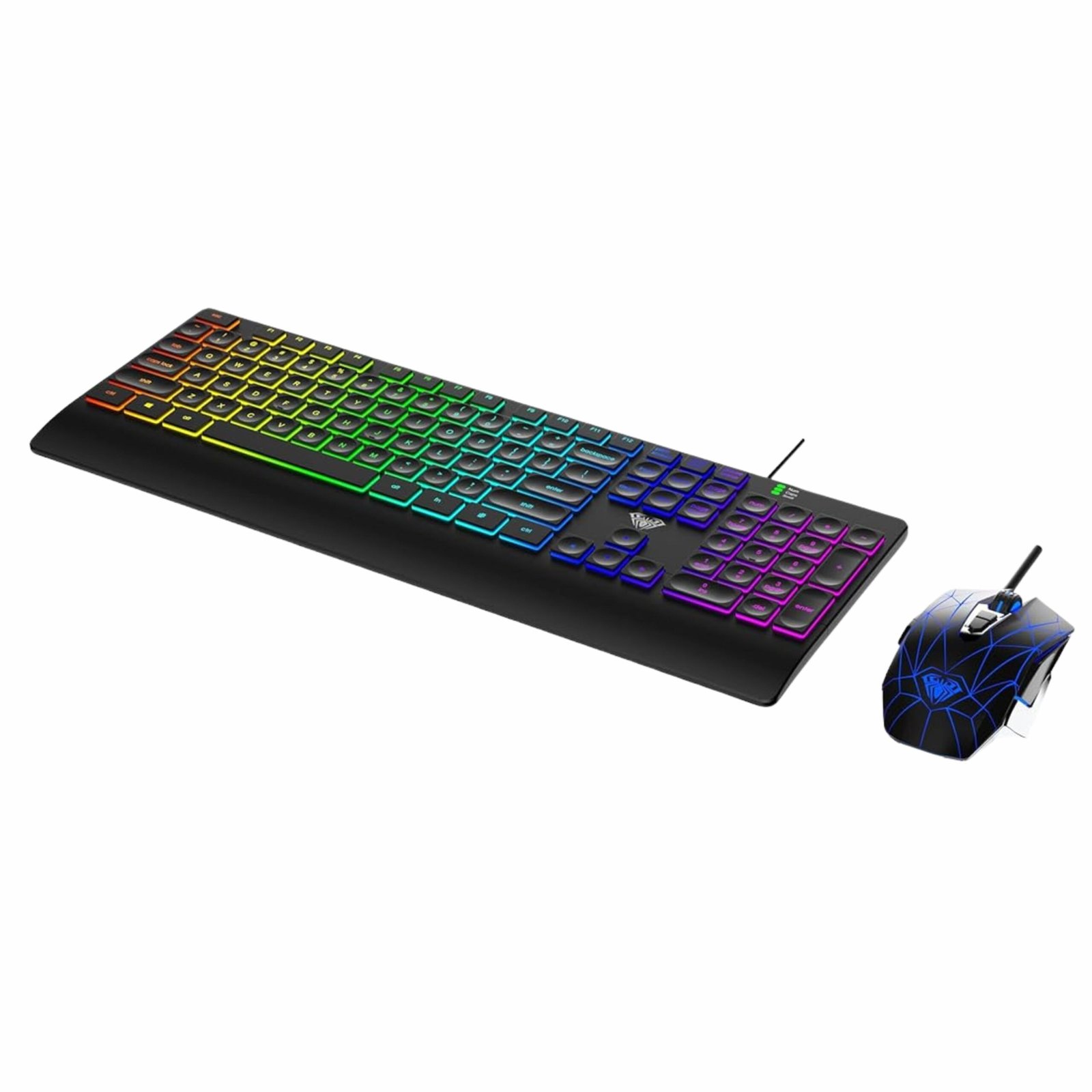 Aula T201 Gaming Membrane Keyboard Combo