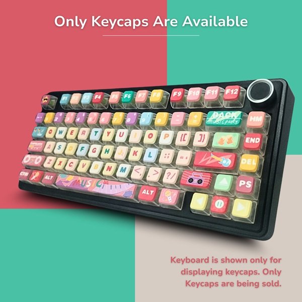 AULA Pudding Key Cap 119pc