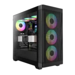 GAMDIAS ATHENA M3 MID TOWER PC CASE BLACK