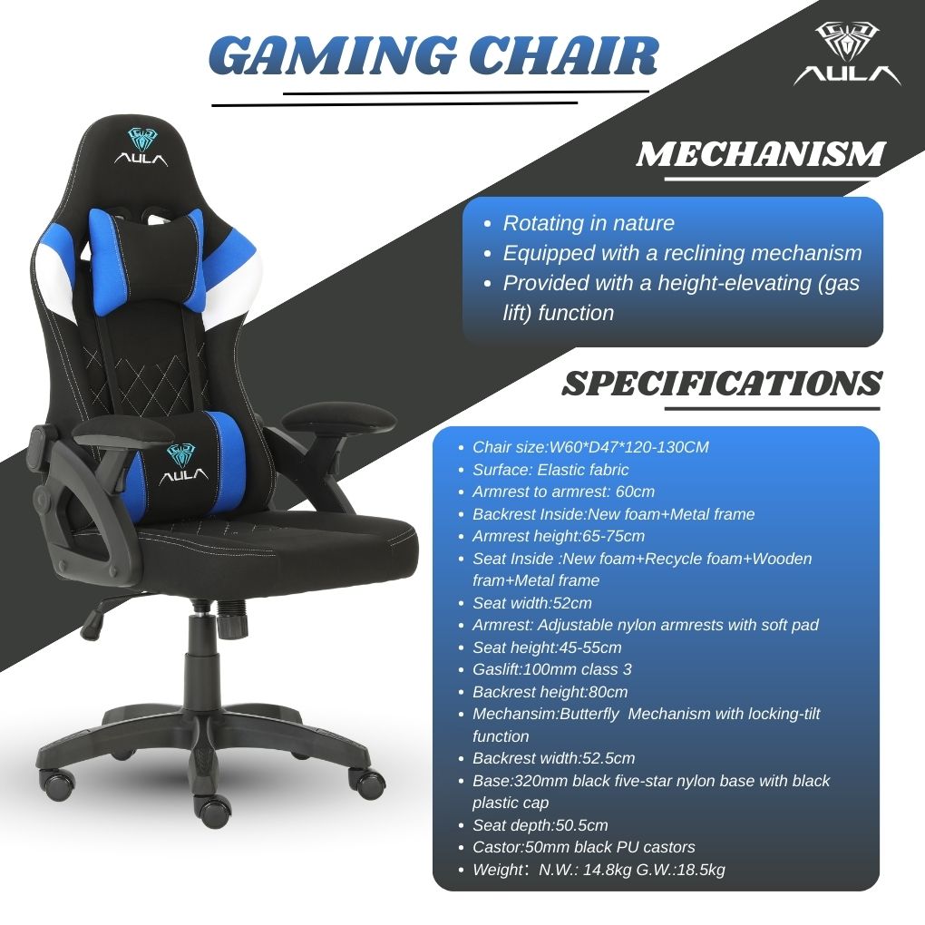 AULA F016 Ergonomic Premium Gaming & Computer Chair