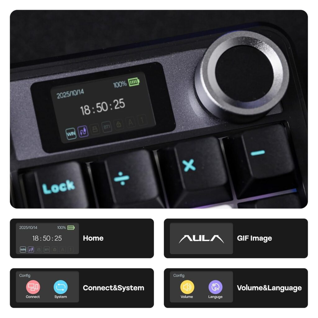 AULA 3in1 (2.4g/BT/Wired) F108pro