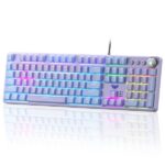 Aula F2088 pro Mechanical Keyboard Purple Red switch