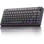 Aula 3in1mechanical KB,-GRADIENT GREY SIDE ENGRAVED KEYCAPS  REAPER Switch-F75 GRR