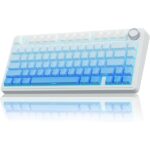 Aula 3in1mechanical KB,-GRADIENT BLUE STAR VECTOR  Switch-F75 GUV