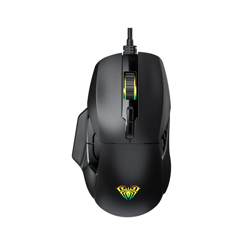 Aula F815 Wired Gaming Mouse Black