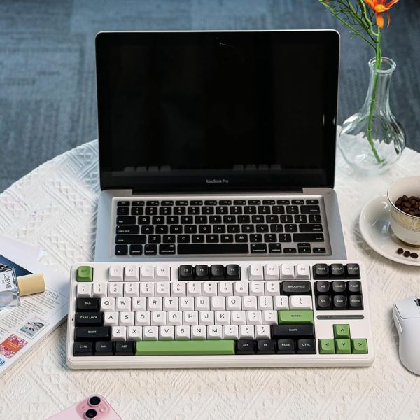 Aula F87 3 in 1 mechanical gaming keyboard Green White