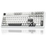 Aula 3in1mechanical KB,-GREY-WHITE GRAY WOOD Switch-F99 GRWW