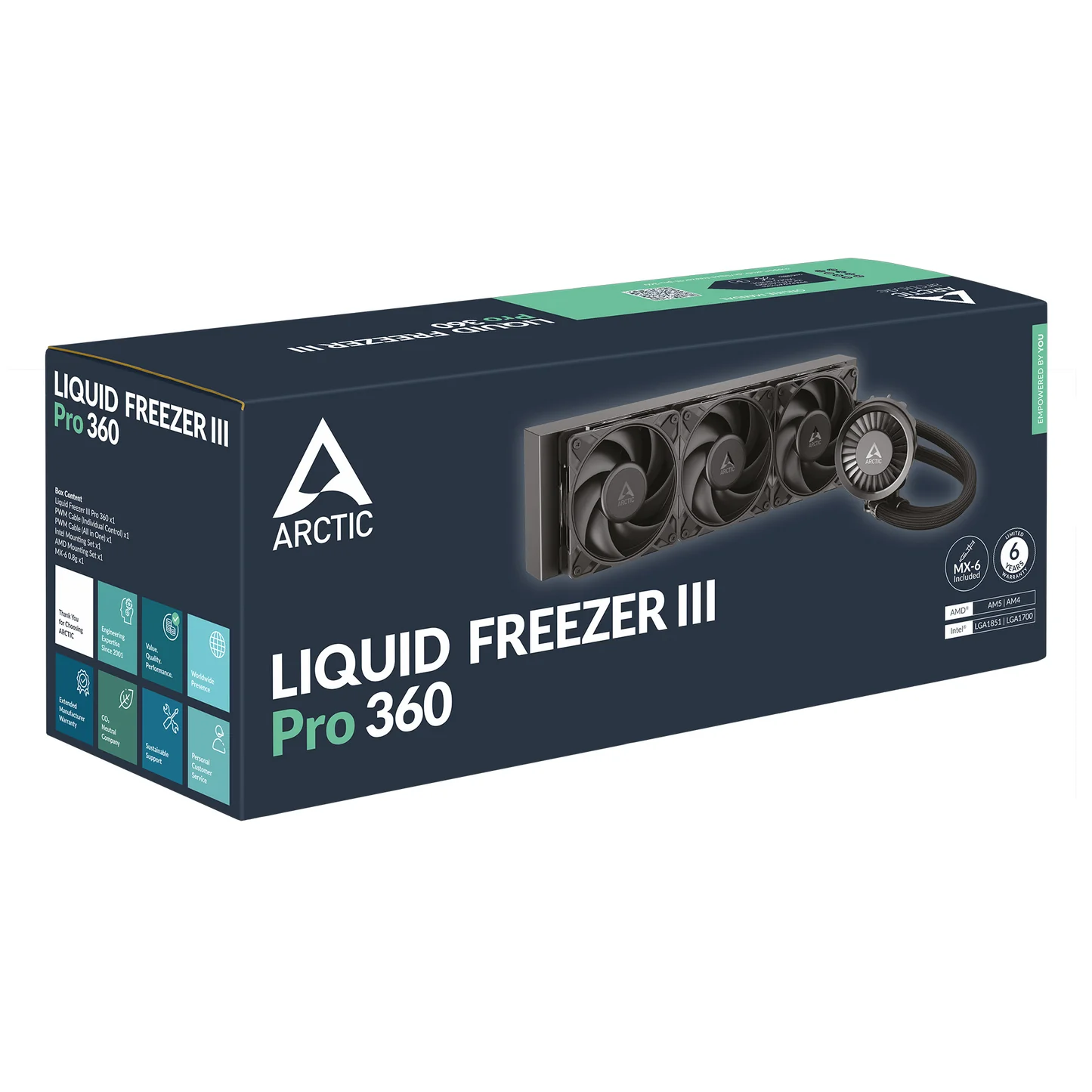 ARCTIC Liquid Freezer III Pro 360 (Black)