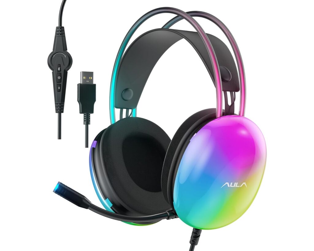 Aula S505 Gaming Headset Black