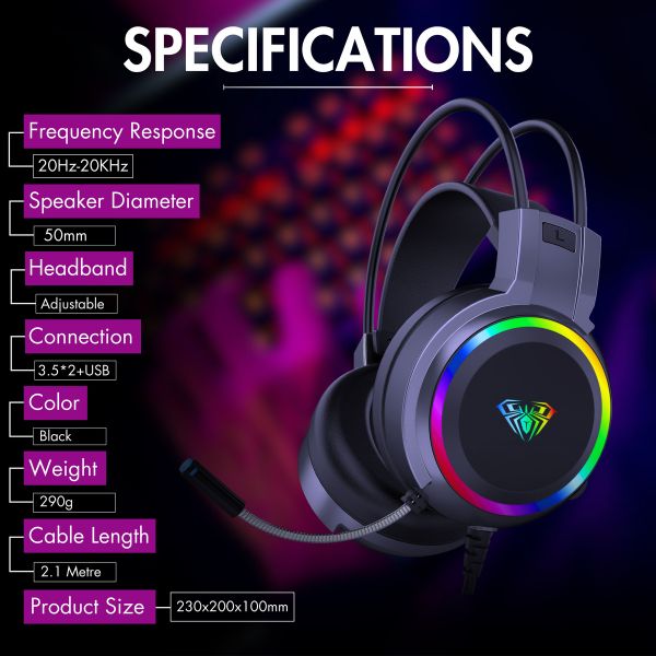 Aula S608 Gaming Headset