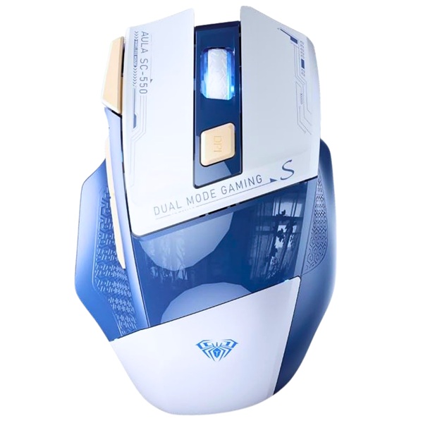 Aula SC550 Wireless Gaming Mouse Blue
