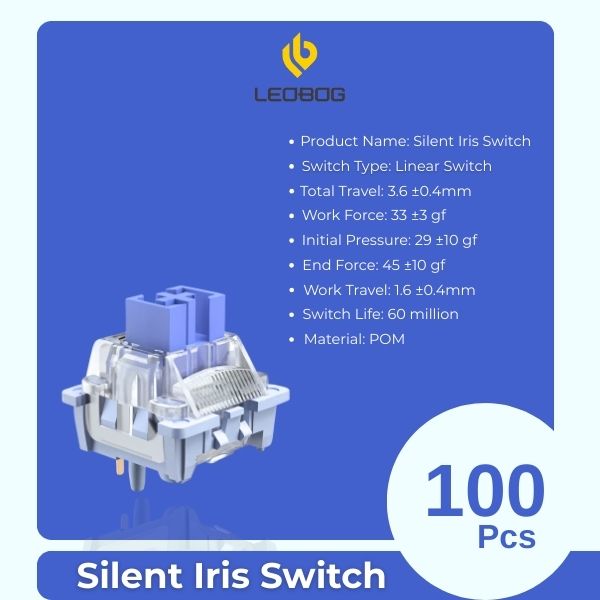AULA Silent Iris Switch 100pc