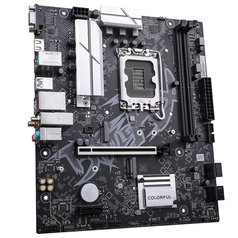 Colorful BATTLE-AX B760M-E WIFI V21 LGA1700 MATX DDR4 M.2 Motherboard