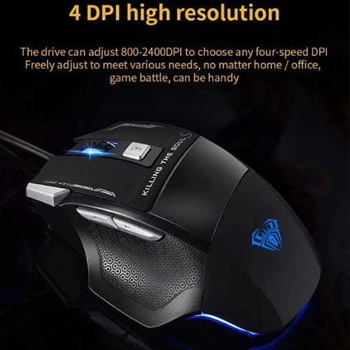 Aula SC550 Wireless Gaming Mouse Black