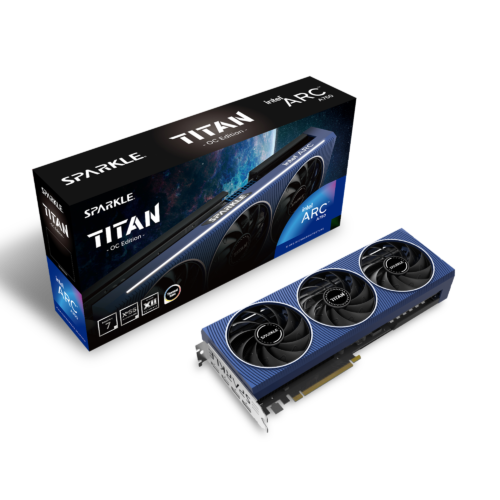 SPARKLE Intel Arc A750 TITAN OC Edition 8GB GDDR6 Graphic Card