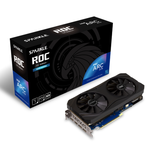 SPARKLE Intel Arc A770 ROC OC Edition 16GB GDDR6 Graphic Card