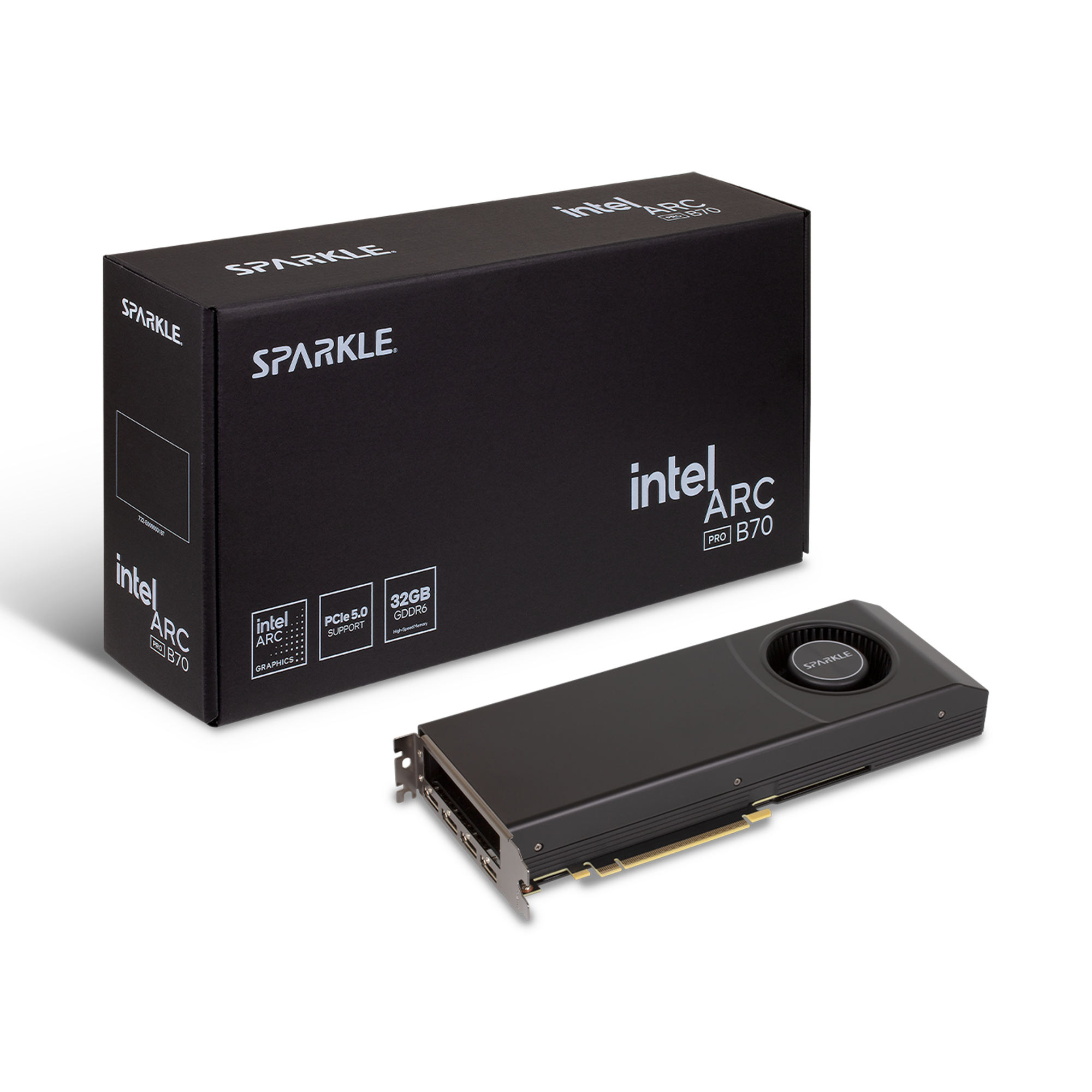 SPARKLE Intel Arc Pro B70 32GB GDDR6 Blower Graphic Card