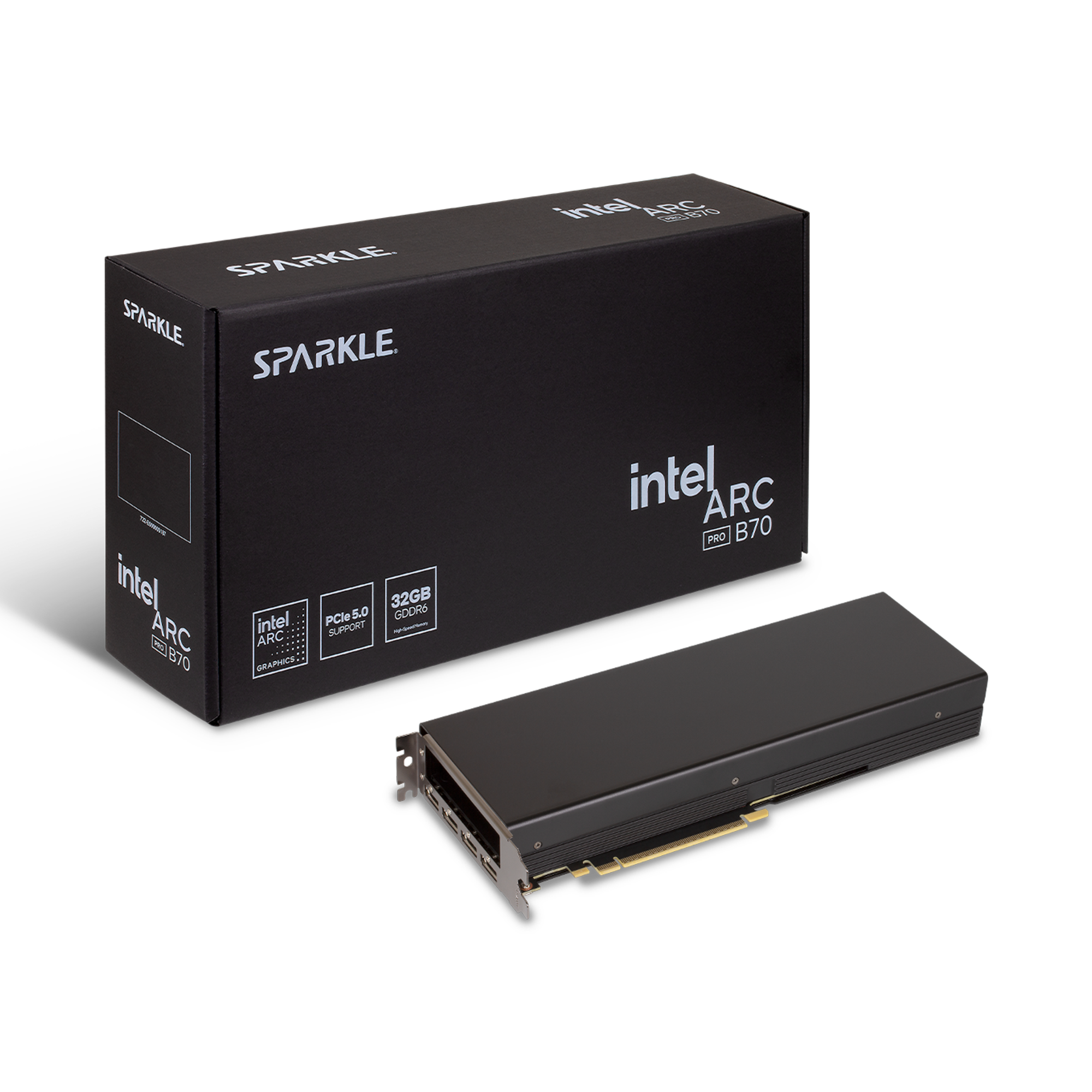 SPARKLE Intel Arc Pro B70 32GB GDDR6 Passive Graphic Card