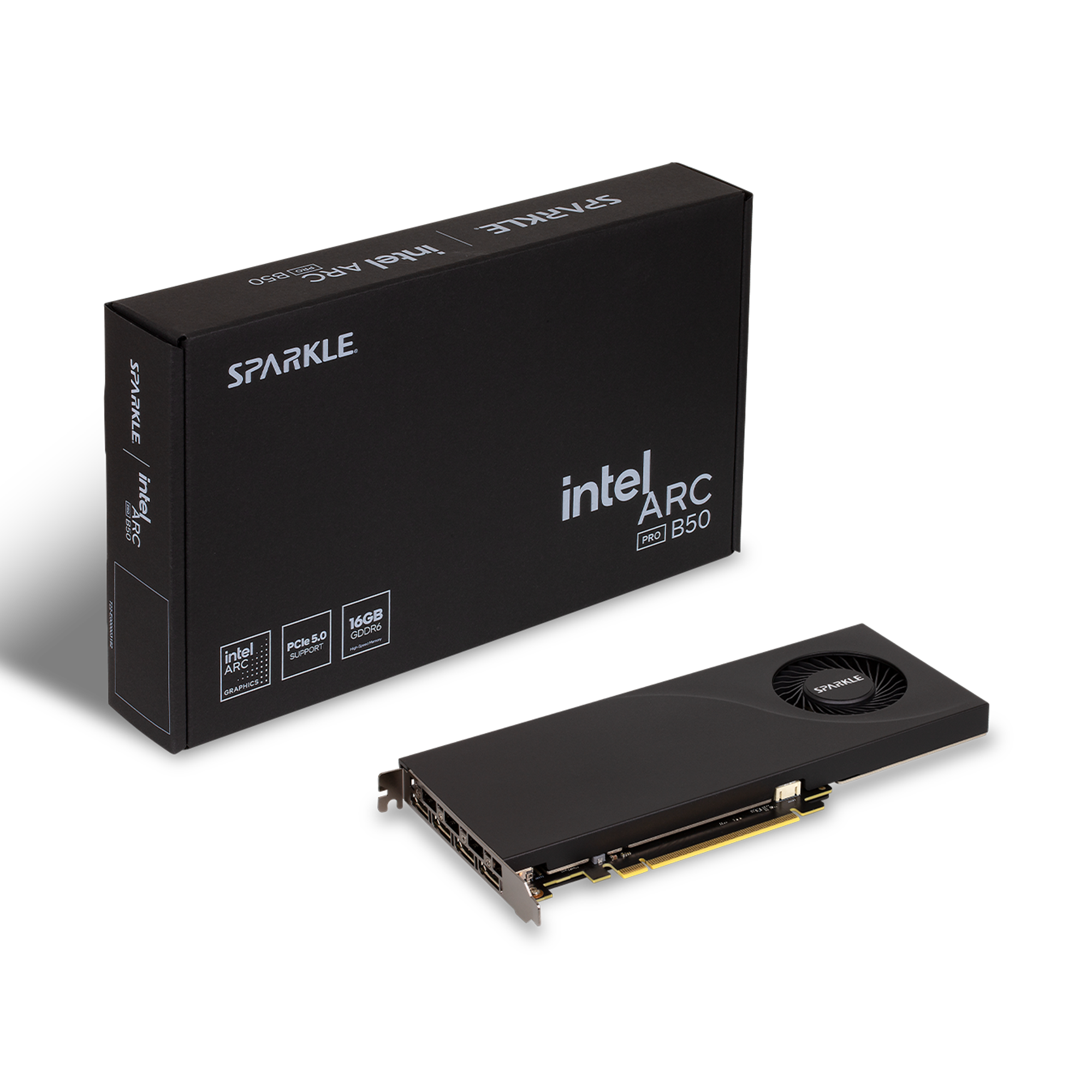 SPARKLE Intel Arc Pro B50 16GB GDDR6 Blower Graphics Card