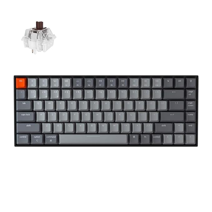 Keychron K2 White Backlight Brown Switch Keyboard