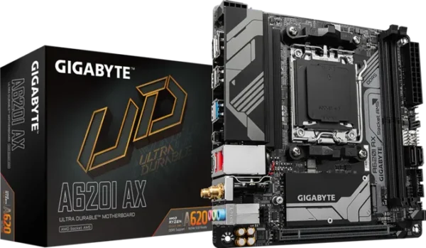 Gigabyte A620I AX AM5 Mini-ITX Motherboard