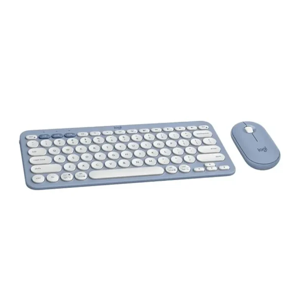Logitech Pebble 2 Wireless Keyboard & Mouse Combo - Tonal Blue
