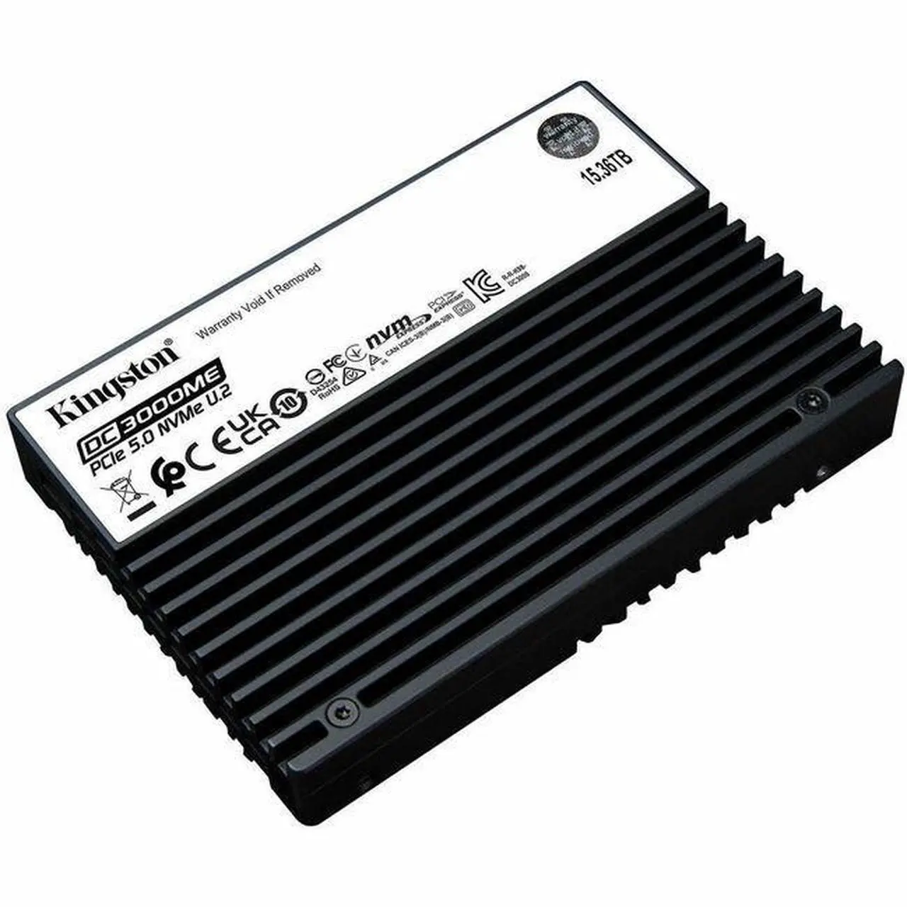 Kingston DC3000ME 15.36TB U.2 NVMe Gen5 Datacenter SSD