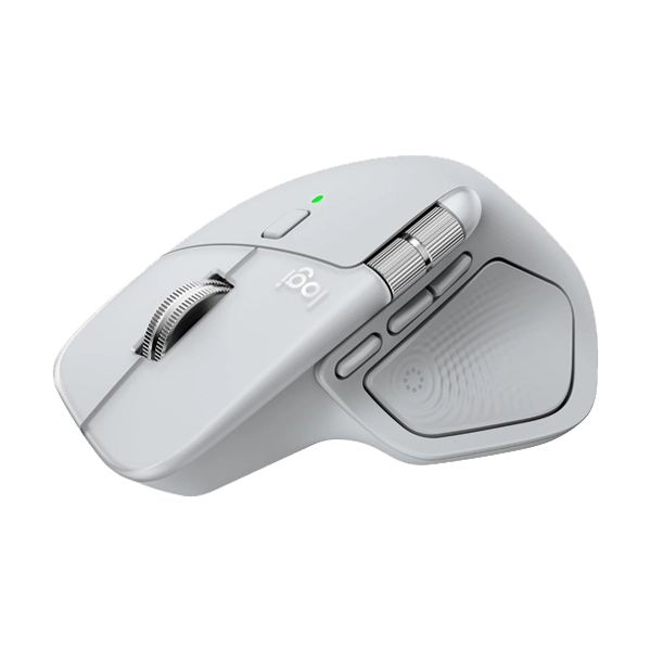 Logitech MX Master 4 for Mac Wireless Mouse-White