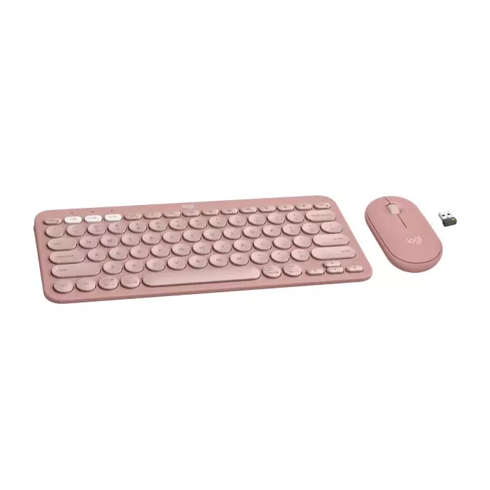 Logitech Pebble 2 Rose Keyboard and Mouse Combo