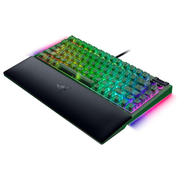 Razer BlackWidow V4 75% Phantom Green Mechanical Gaming Keyboard