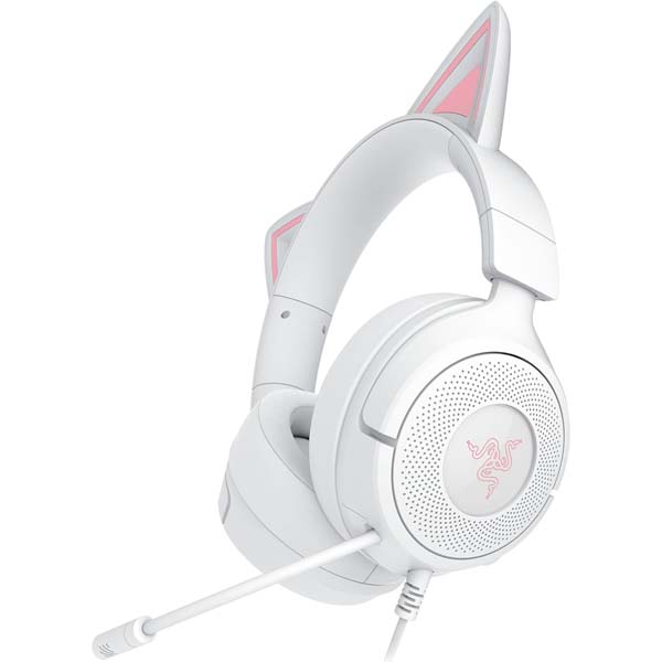 Razer Kraken Kitty V3 X Wired Gaming Headphone White