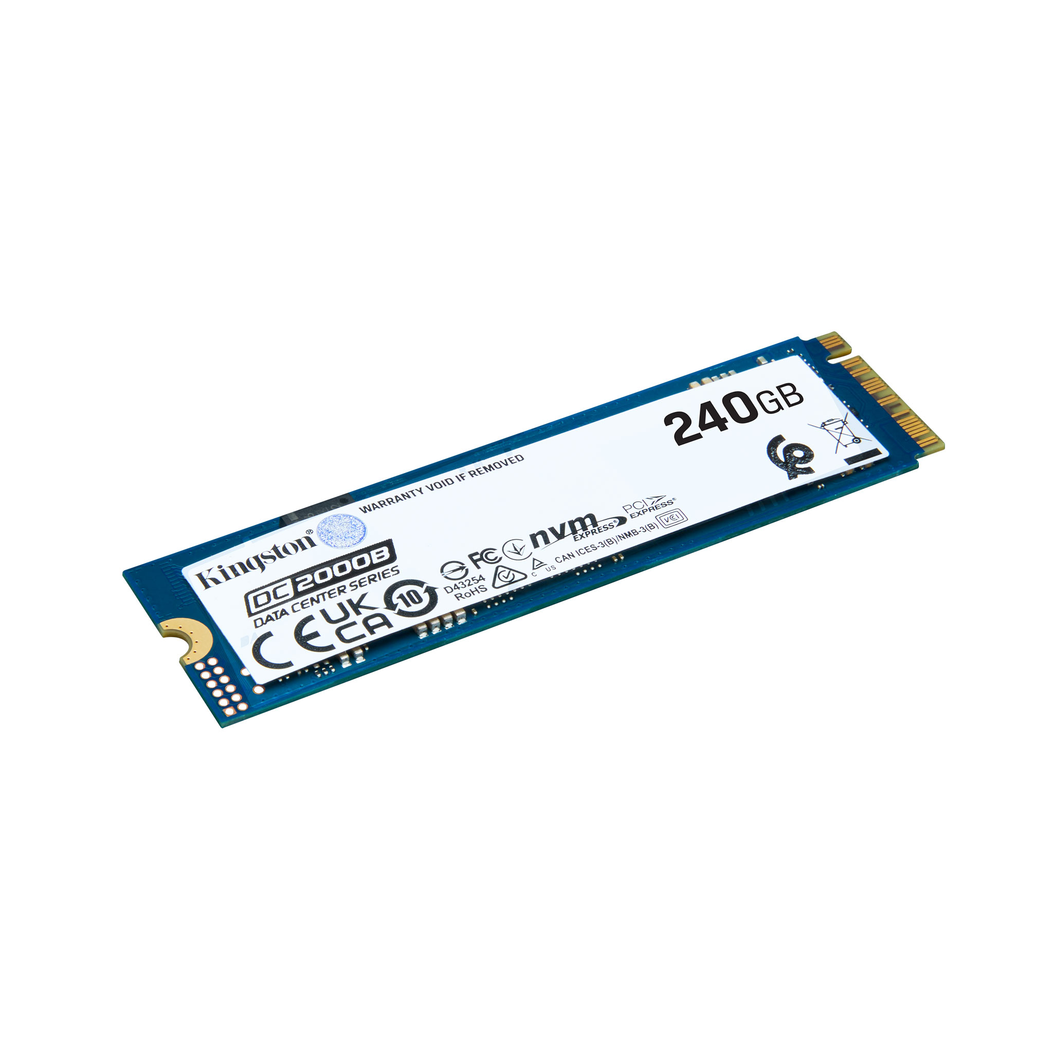 Kingston DC2000BM8 240GB NVMe M.2 Gen4 Datacenter SSD