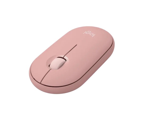 Logitech Pebble Mouse 2 M350s Slim Wireless-Rose